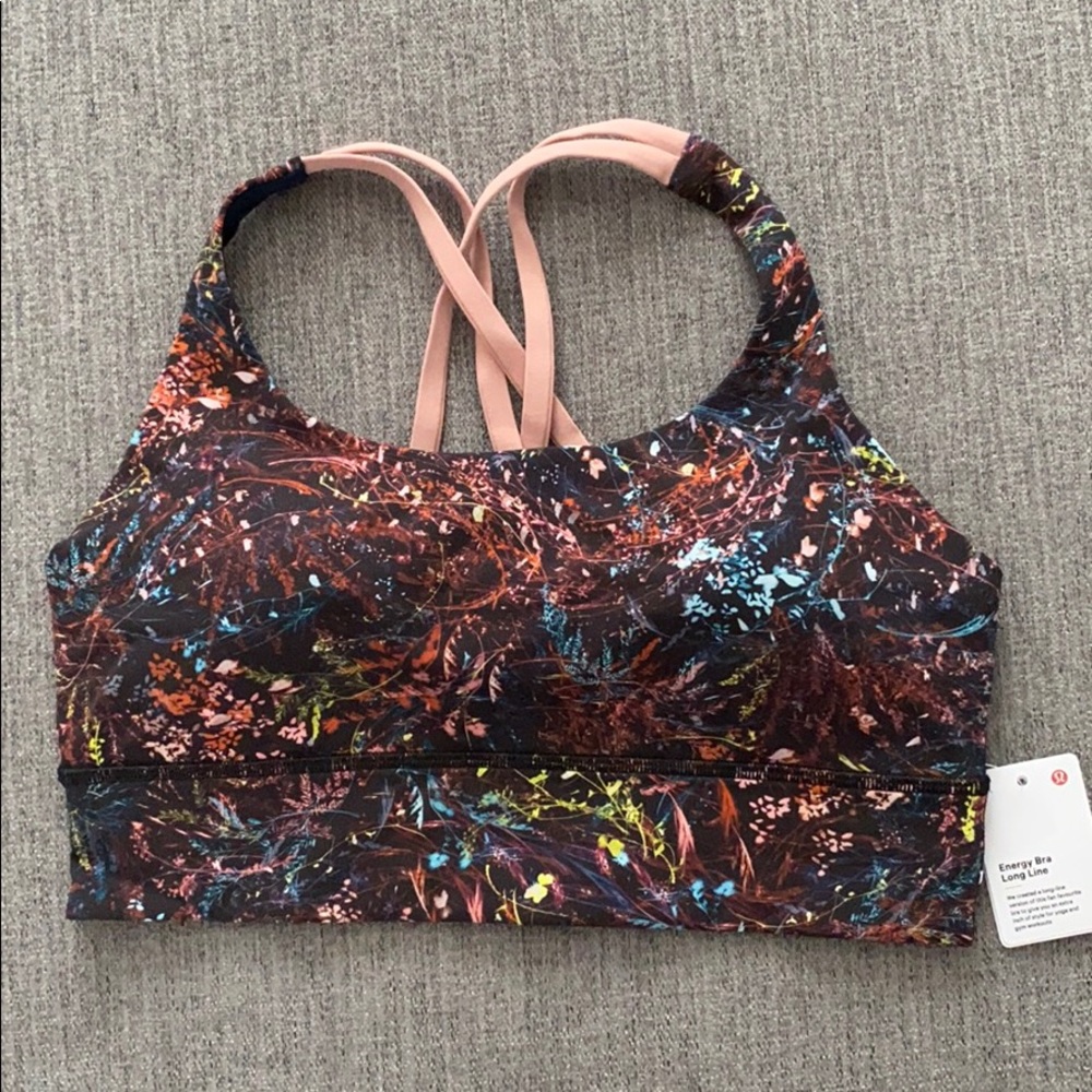 Lululemon Energy Bra Long Line sz 8